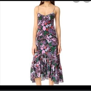 Saloni silk dress size 2